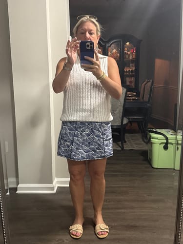 Flirty Length Pocketed Skirt